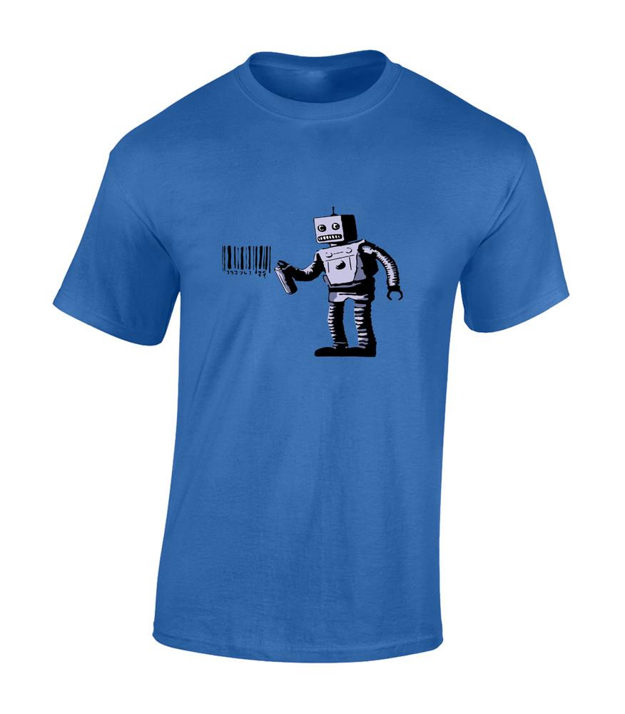 Tagging Robot Banksy Cool Graffiti Art Gift Idea Unisex TShirt Unisex T-Shirt XXXXL