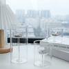 3 Pcs Glass Candle Holder, Home Decoration, Table Decoration, Fireplace Candle Holder