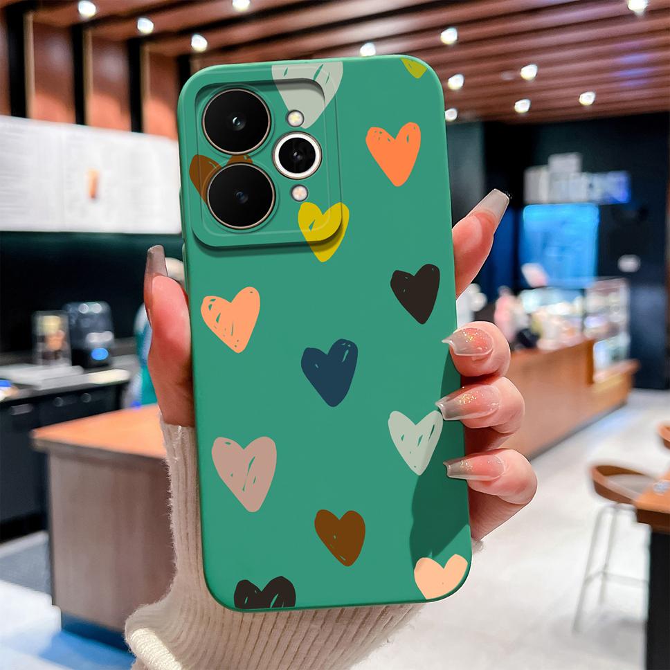 Pour Coque de Téléphone Realme 15 Pro 5G Jolis Motifs de Design Coque Souple en Silicone Liquide Pour Realme 15Pro Haute Qualité Pare-chocs Anti-Chute