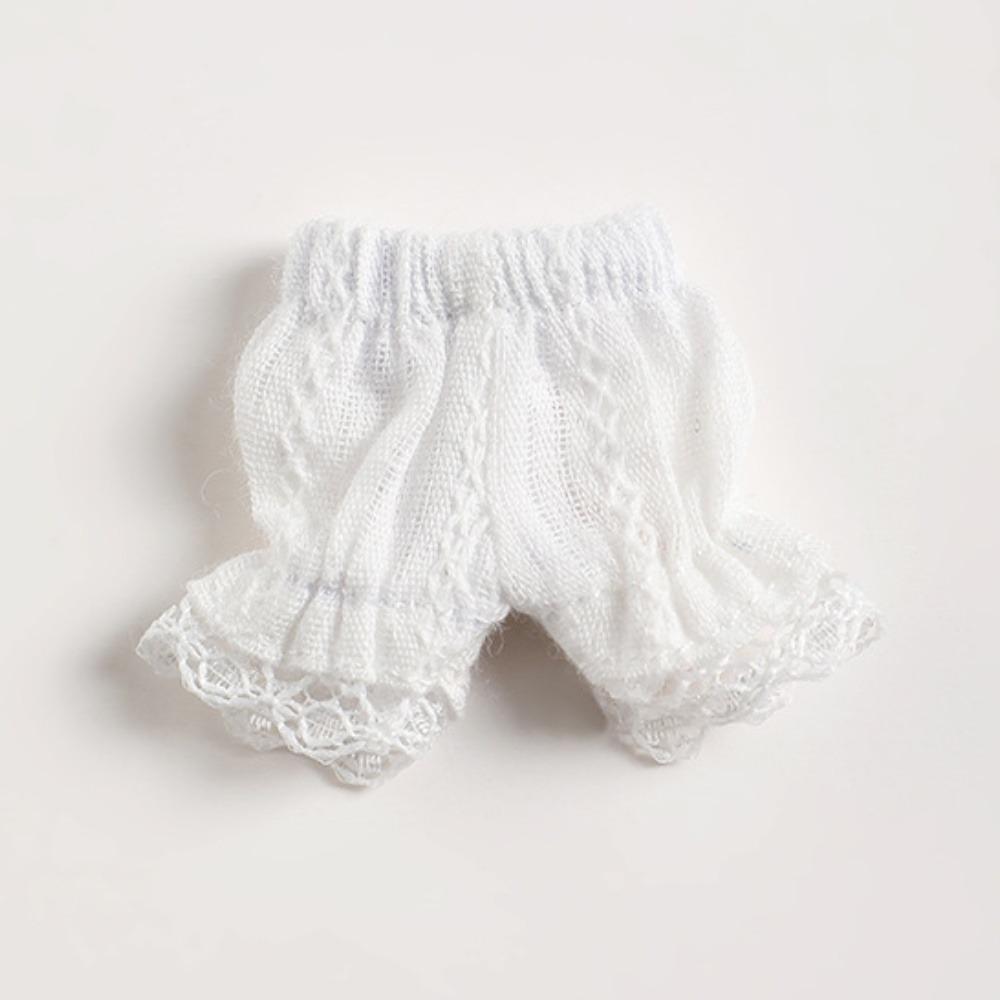 

Obitsu11 Clothes Cotton Lace Shorts Cute Lantern Pants For Ob11 Doll Clothes Accessories Casual Wears Trousers For 1/12 Bjd Doll Set