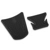 BYEMTTY 3D Traction Pad Tank Kit for Honda, Kawasaki, Suzuki, Ducati, Victory, BMW, and KTM (All Year Models) (Black)