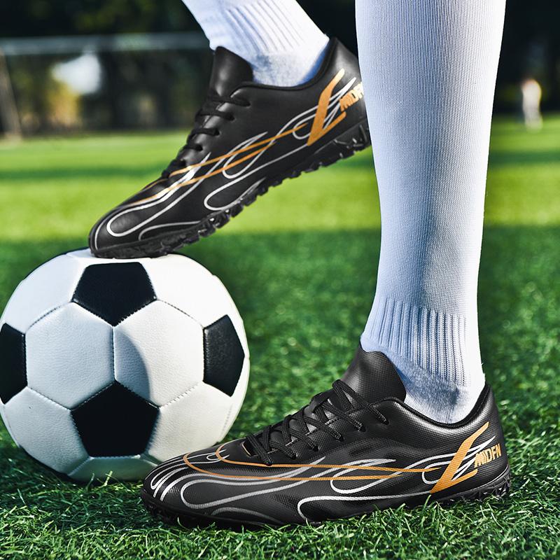 Fashion Men's Soccer Shoes FG/TF Non-Slip Turf Soccer Cleats Training Shoes Comfortable Fashion Design Sneakers Casual Football Boots 47