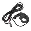 Thumb Throttle Left and Right Universal SM Connector 12-72V Electric Cycling Thumb Throttle for 22mm