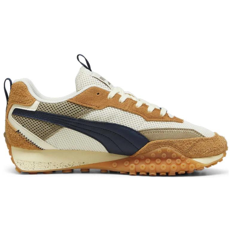 Puma Blacktop Rider Preppy - Alpine Snow Caramel Latte Unisex Tenisky Hnědé 395875-05