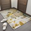 Entrance Door Mat Carpet Nordic Retro Door Mat Entrance Foyer Home Living Room Mat