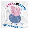 Peppa Pig Unisex Adult Pink Or Blue Uncle Pig Loves You T-Shirt