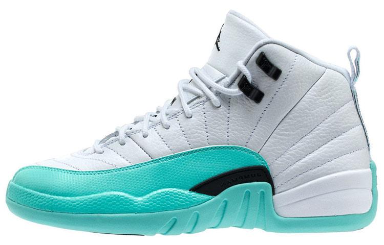 Jordan 12 Retro Light Aqua GS 510815-100 36.5