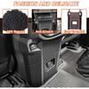 Car Center Console Back Anti Kick Panel Compatible with Toyota Grand Highlander 2024 2025,Rear Center Armrest Box Anti Kick Protection Cover Interior