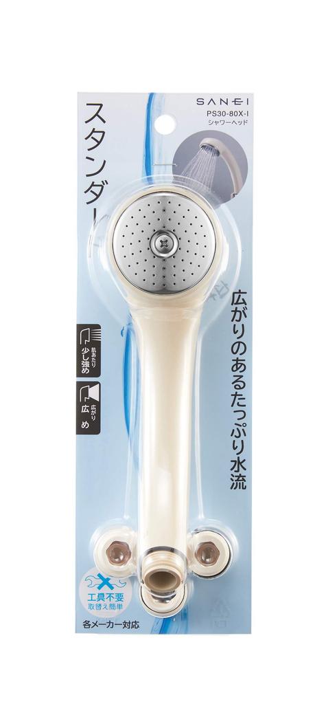 SANEI Shower Head with Adapter PS30-80X-I