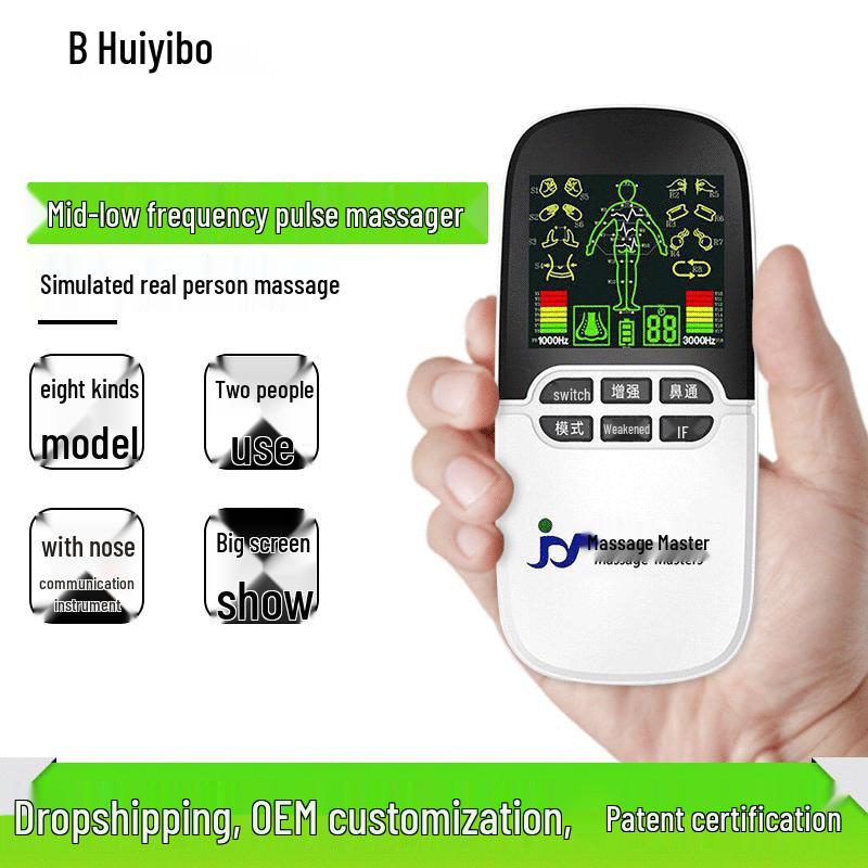 Mid-Frequency Pulse Massager for Physiotherapy