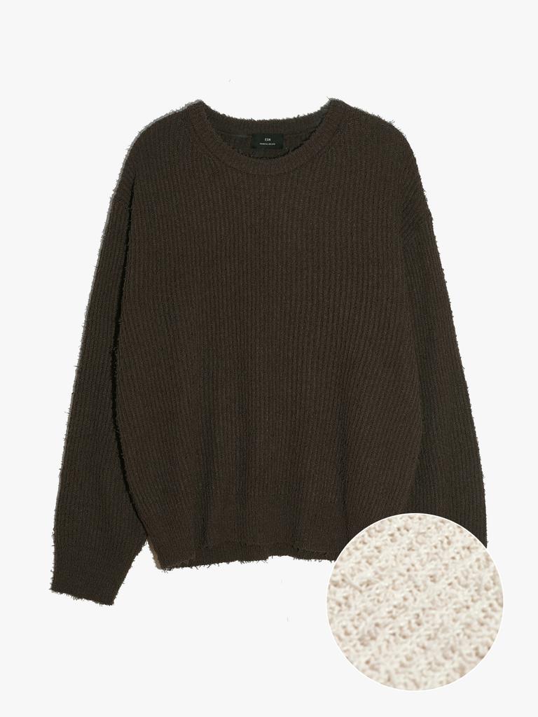 ESN Essential Boucle Round Knit Brown