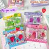 2Pcs/Set Cute Capybara Mini Portable Notebook Small Notepad Kawaii Stationery Office Accessories School Supplies Back To School