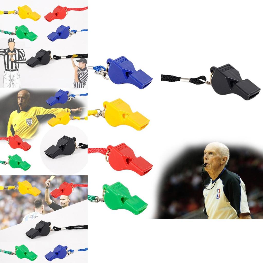 Profesionální rozhodcovská píšťalka pro basketbal a fotbal Bezjádrová, Materiál PVC, 4,8 cm x 2,2 cm