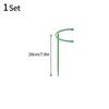 A Set of 12 Floors -Plant Support Pile Half Round Climbing Vines Stake Bonsai Fixing Rod Garden Plant Stake Holder Flower Ring Support Rack