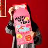Cartoon 2026 Horse Year Red Envelope Chinese Style Paper New Year Money Envelope Traditional Blessing Bless Fortune Pocket