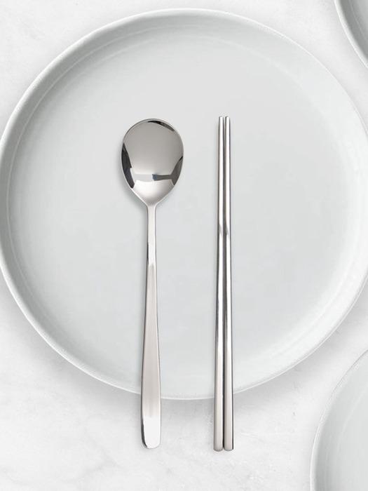 

LIHAN Neo Round Stainless Steel Spoon Set of 10 10-piece set