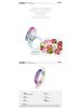 Cross-border S925 Rainbow Zircon Ring for Men & Women - Single Row Pave Gemstone, European & American Fashion Personality