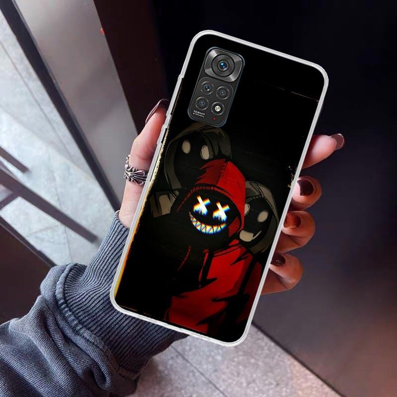 Devil Bad Boy Anime Phone Case For Xiaomi Redmi Note 10 11 12 13 14 15 Pro Plus 11S 12S 14S 11T 11E 10S Soft TPU Back Cover Redm