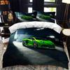 2025 Sports Car Duvet Cover Set Luxury High Quality For 3D Printed Bedding Double Queen King Bedclothes Adults Boys Home Textile
