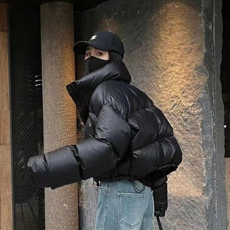 Out-of-season new cotton clothes women's short loose and thickened small stand-up collar fashionable bread clothes