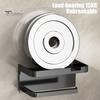 Toilet Paper Holder with Storage Shelf Strong Load-bearing Simple Installation Self-Adhesive Roll Paper Holder Bathroom Organizer
