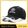 Hub Caps TOYOTA Embroidered Baseball Cap Outdoor Summer Sports Hat Men Women Leisure Cap For Toyota Rav4 Yaris Hilux Prius Avens