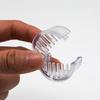 2Pcs Ponytail Volumizer Hair Clip Transparent Hair Styling Clip Non-Slip Ponytail Lift Tool Compact Hair Accessory