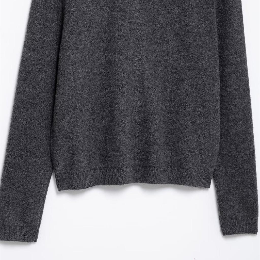 2025 Spring Women's Slim Fit Lapel Knit Cardigan