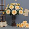 Luxurious Artificial Dahlias Flowers Durable Realistic Dahlias Flowers Fake Flower  Wedding