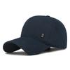 Mens Autumn Cotton Baseball Hat With Adjustable Fit And Letter Embellishments For Outdoor Wear