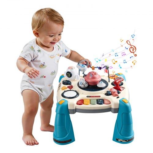 VEVOR Baby Spacecraft Musical Table Toys for 1-3 Years Old