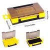 Fishing Lure Organizer Double Sided Fishing Tackle Box Plastic Lures Sponge Storage Box Hook Organizer Fishing Equipment