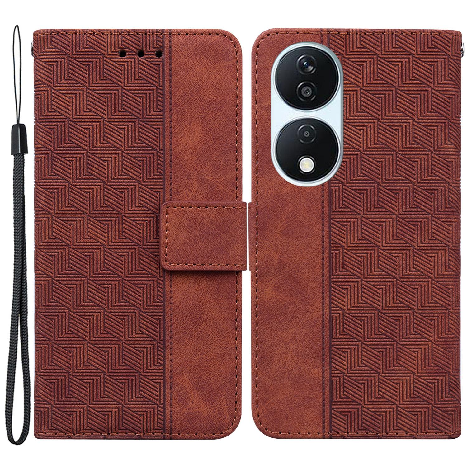 

For Honor X7b 4G/90 Smart/Play 50 Plus 5G Cell Phone Case Drop Resistant Leather Wallet Stand Cover E