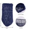 Women Hand Crochet Hair Woven Hair Net Hair Cap Night Sleep Cap Wig Protective