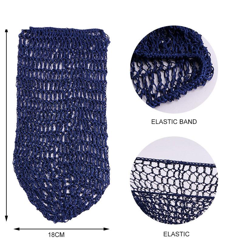 Women Hand Crochet Hair Woven Hair Net Hair Cap Night Sleep Cap Wig Protective