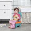 Baby Potty, 6-36 Months, Alien-Shaped, Lid, Non-Slip, 35.6x35.7x22.2 Cm, Blue