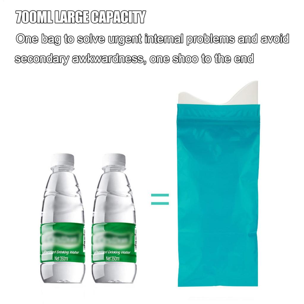 Urine Bags For Men Leak-Proof Urinal Camping Tool Potty Pee Urine Bottle For Travel Camping Car Queuing Traffic Jam Kids Patient