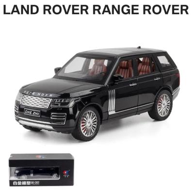 1/24 Land Rover Range Rover SUV Samochód Stopowy Model Odlewy Zabawka Metalowe Pojazdy Terenowe Model Samochodu Symulacja Kolekcja Prezent dla Dzieci
