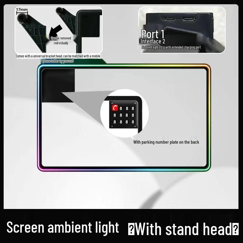 BYD Song PLUS Ambient Light & Wireless Charging Phone Holder