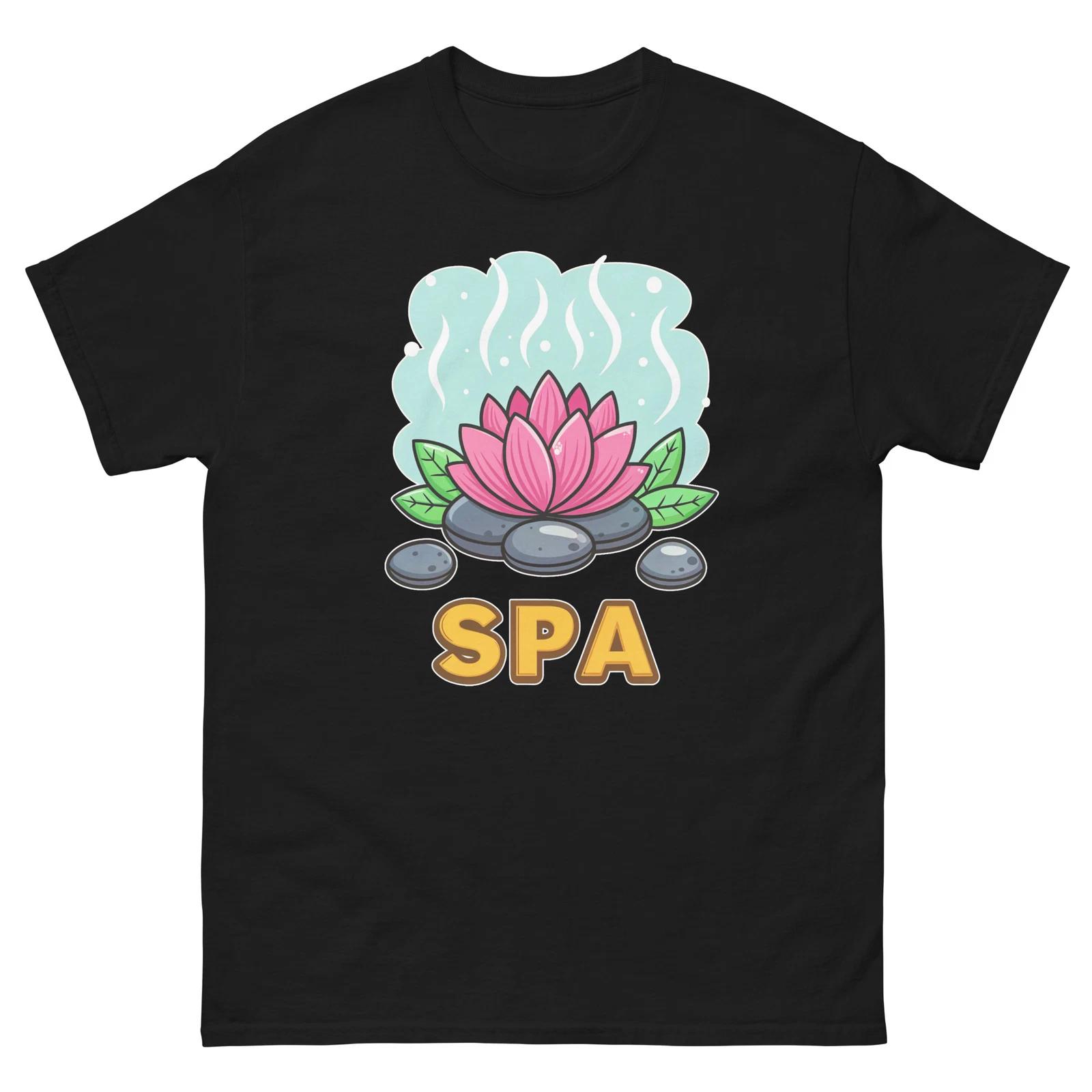 Spa Everyday Location Building Place T-Shirt 4XL