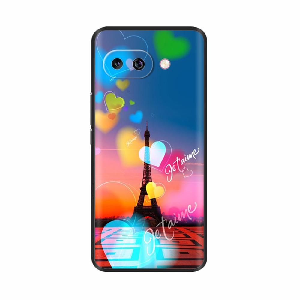 For Google Pixel 9A Case Luxury Soft Silicon Pattern Painted Back Cover For Google Pixel 9A GXQ96 GTF7P G3Y12 Phone Cases Bags