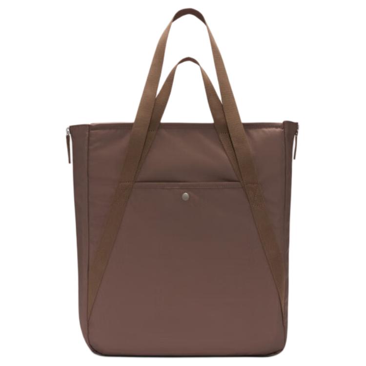 New Nike Fabric Tote Bag, Shopping Bag, Shoulder Bag, Handbag Unisex Brown DR7217-214