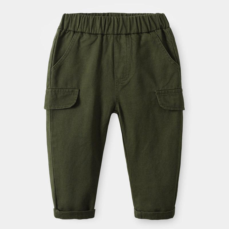 

Children s cargo pants, foreign style boys spring clothes, new pants, children s Korean version of children s clothing, trendy boys, baby slacks 130cm