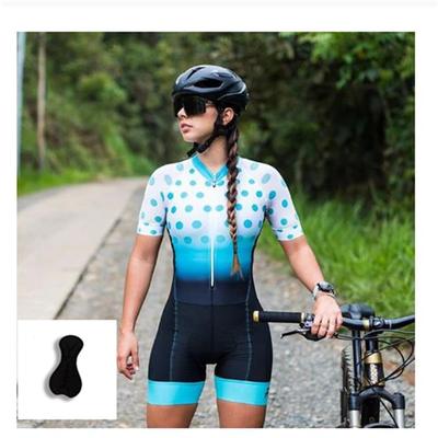 Custom Breathable Professional Cycling Trisuit Outdoor Sportswear Triathlon Jumpsuit Race Suit Pro Team Women's Cycle Suit
