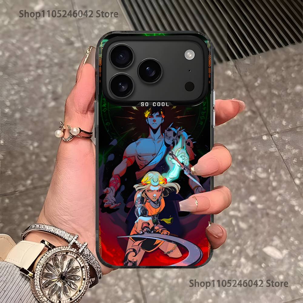 Game H-Hades 2 Melinoe For Black Candy Matte Cover iPhone 17,16,15,14,13,12,11,Pro,MAX,Plus