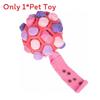 Pet Sniffing Bubble Toy With Rubber Ball Puzzle For Dogs Fun And Enrichment