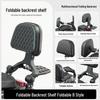 Retro Rear Backrest & Anti-Fall Guard for Qianjiang Flash 300S Motorcycle