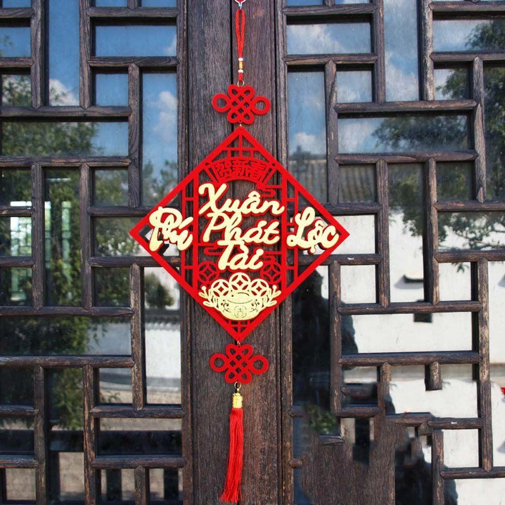 Blessing 2025 Snake Year Ornament Traditional Vietnam Lucky Ornament  Celebration