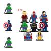 Superhero Building Blocks Toy Set With Diy Assembly For Kids Collectors