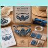 Creatieve Octopust Beaded Armband Maakset Met Jademateriaal Voor Diy Sieraden Ambachten
